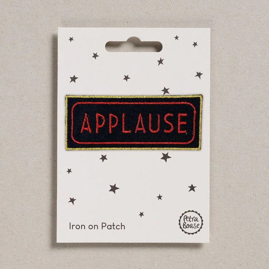 Iron-On Motif Patch - Applause
