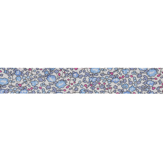 Liberty Print Bias Binding Tape - 20mm - Eloise D