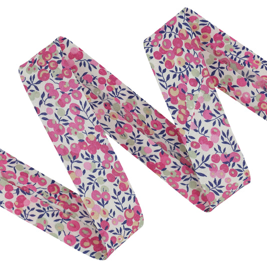 Liberty Print Bias Binding Tape - 20mm - Wiltshire Bud B