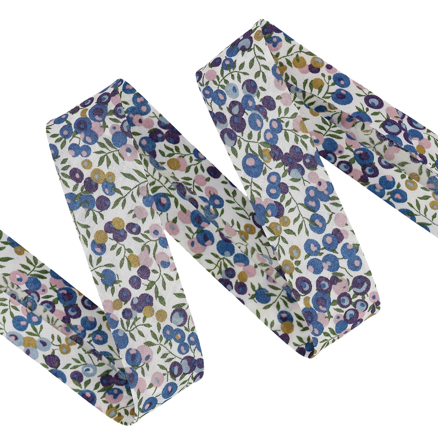 Liberty Print Bias Binding Tape - 20mm - Wiltshire Bud D