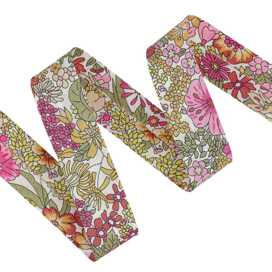 Liberty Print Bias Binding Tape - 20mm - Margaret Annie J