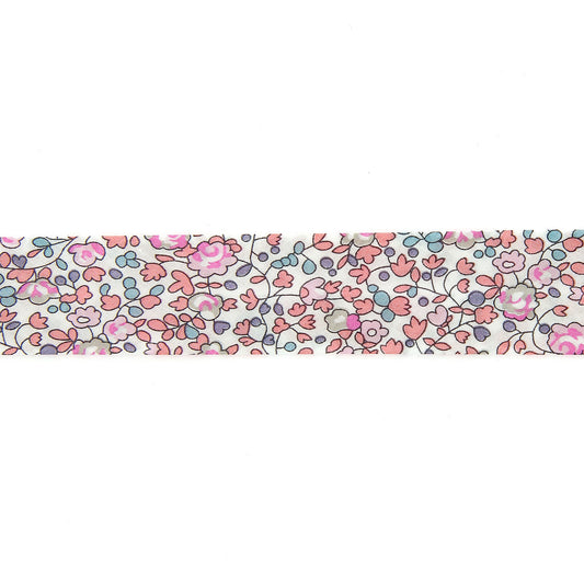 Liberty Print Bias Binding Tape - 20mm - Eloise C