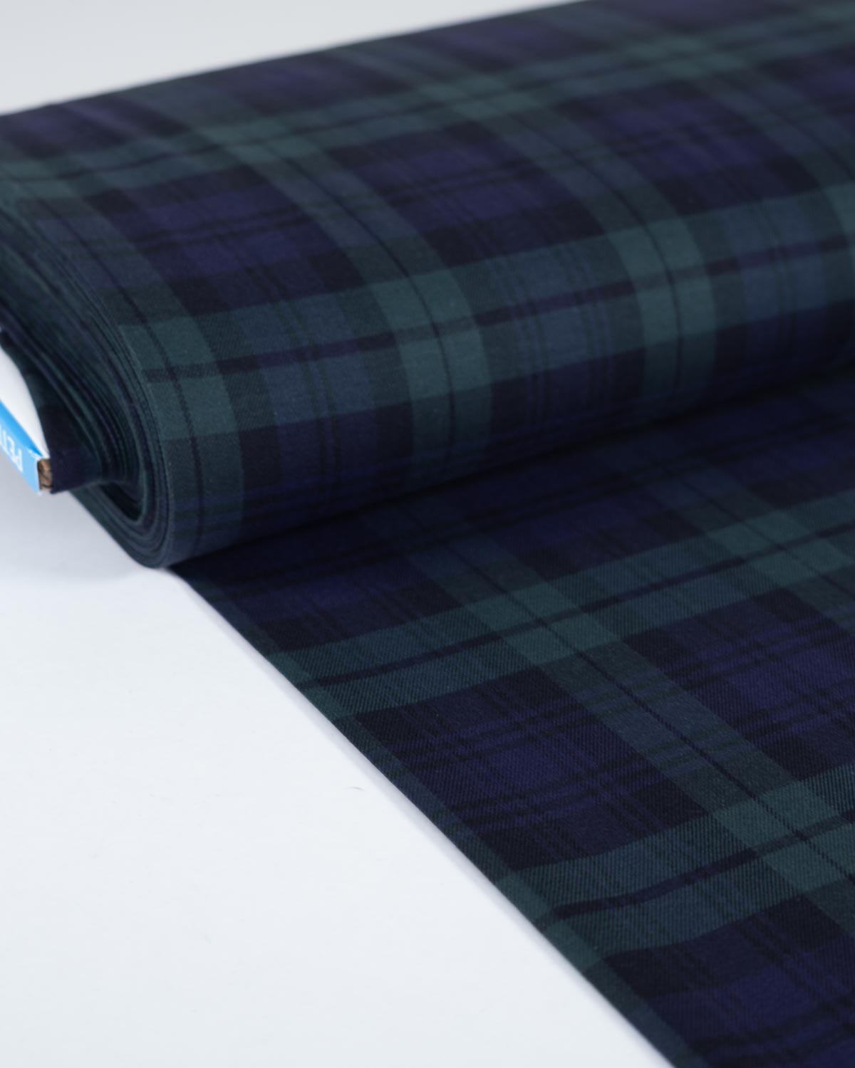 Brushed Cotton Twill - Blackwatch Tartan