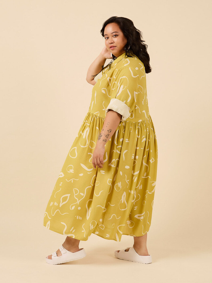 Closet Core - Paper Sewing Pattern - Jenna Shirt + Shirtdress
