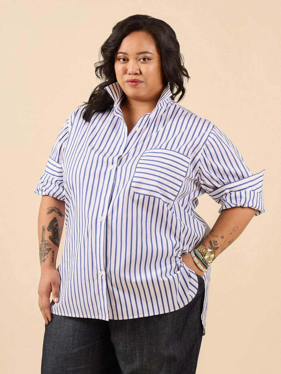 Closet Core - Paper Sewing Pattern - Jenna Shirt + Shirtdress