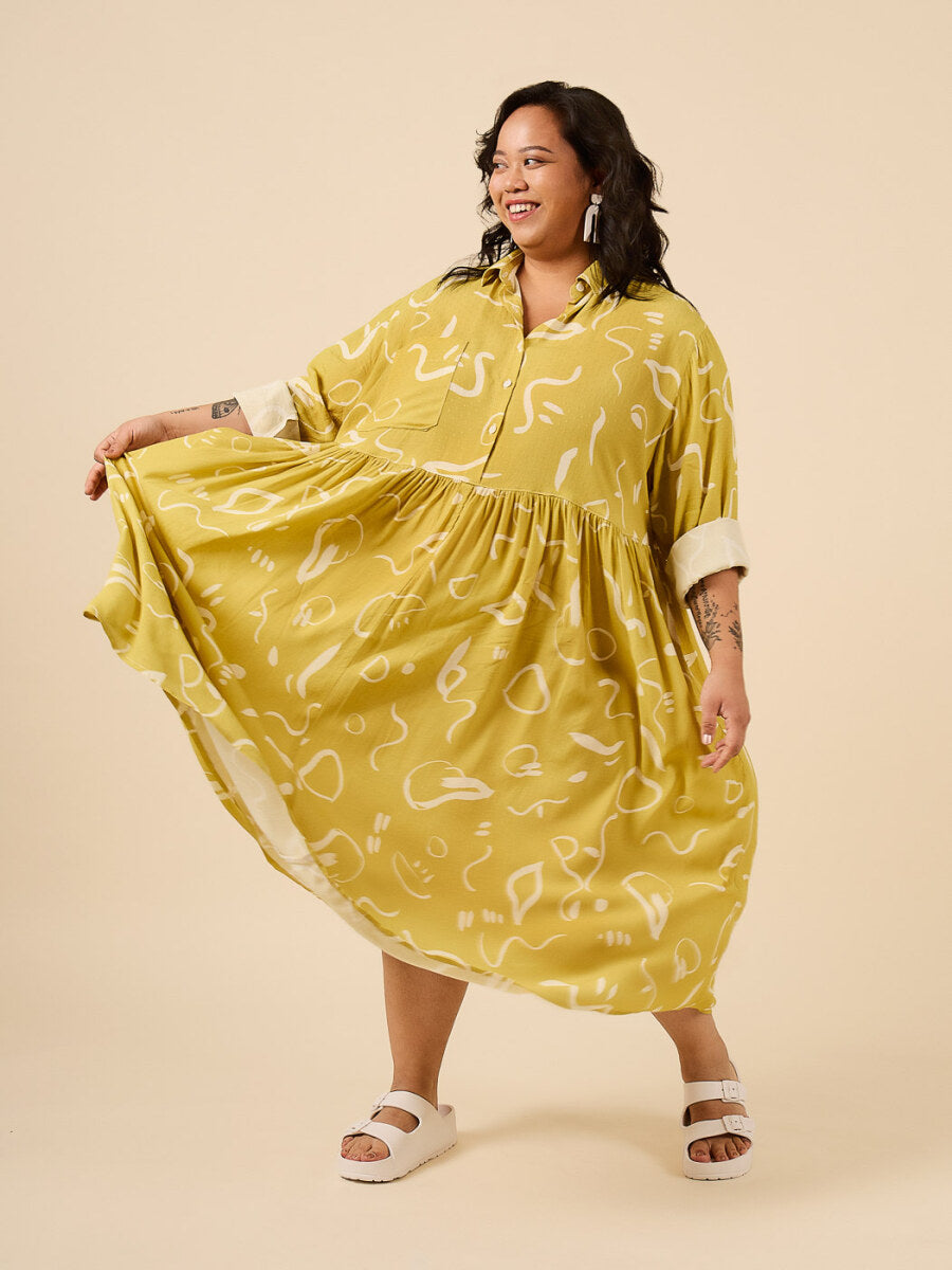 Closet Core - Paper Sewing Pattern - Jenna Shirt + Shirtdress