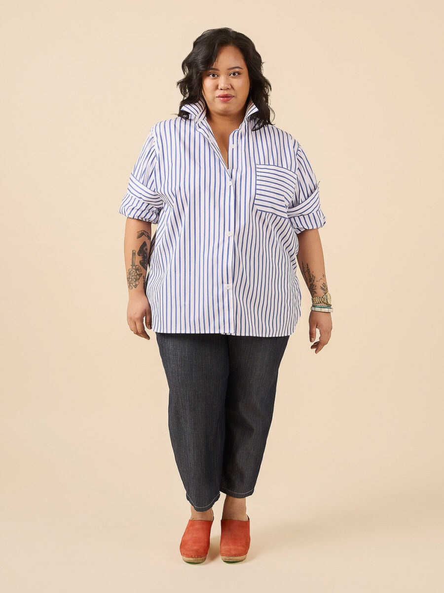 Closet Core - Paper Sewing Pattern - Jenna Shirt + Shirtdress