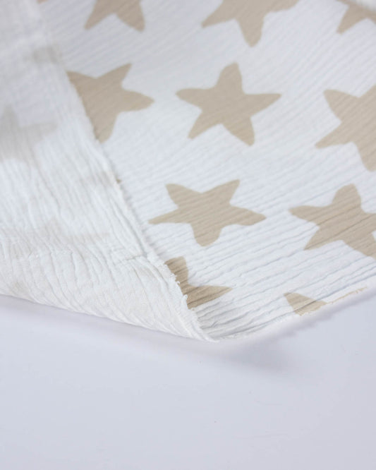 Cotton Double Gauze Fabric – Sleepy Stars