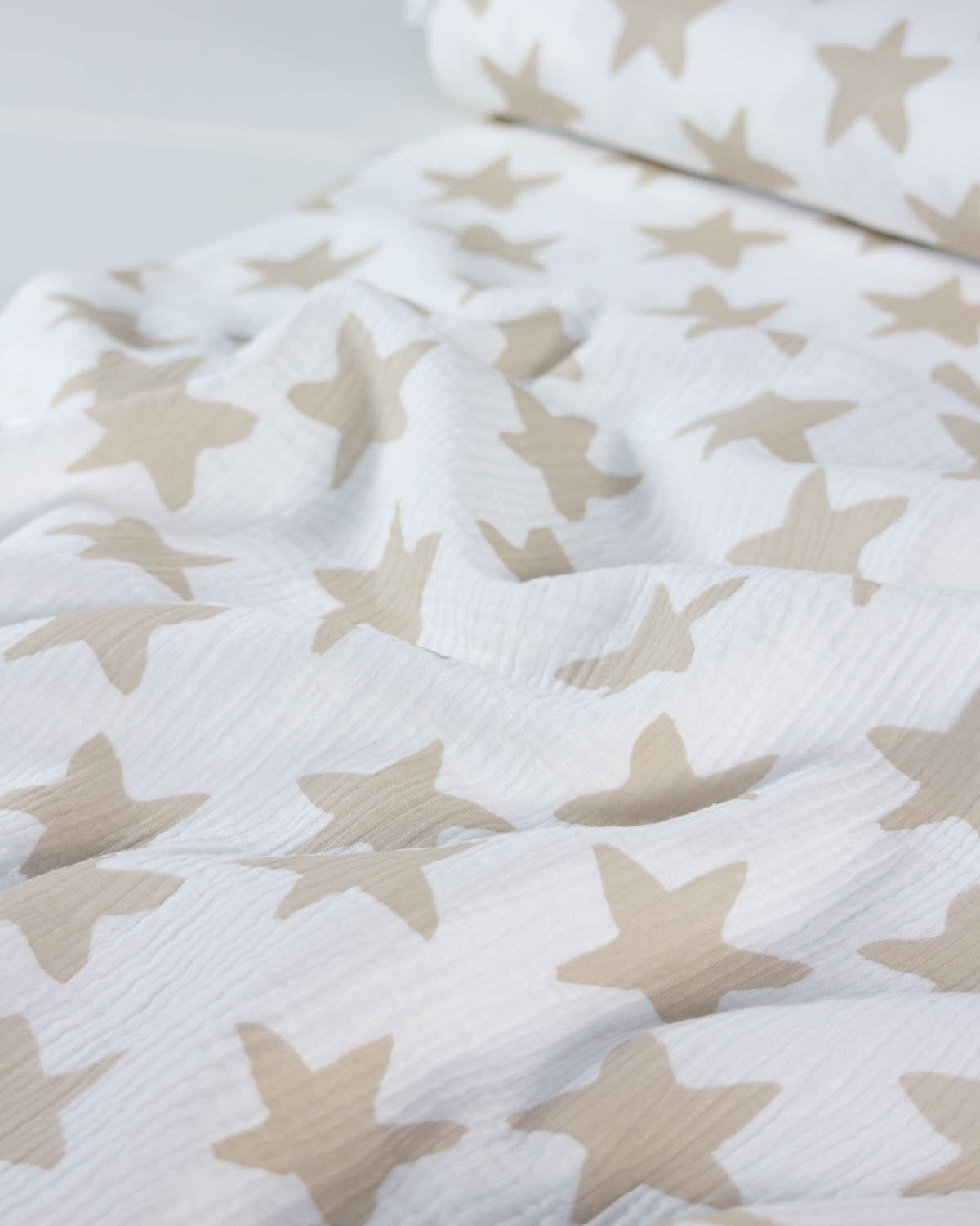 Cotton Double Gauze Fabric – Sleepy Stars