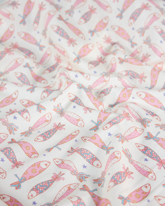 Cotton Fabric – Fortune Fish