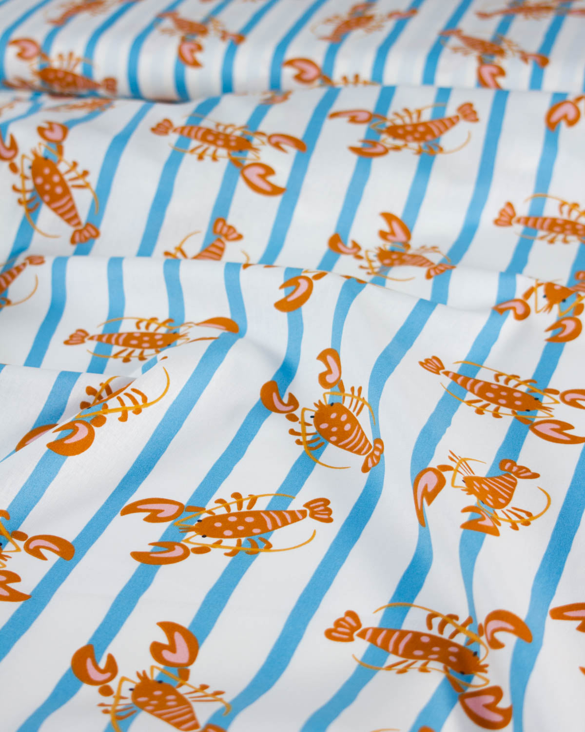 Cotton Fabric – Lobster Bay
