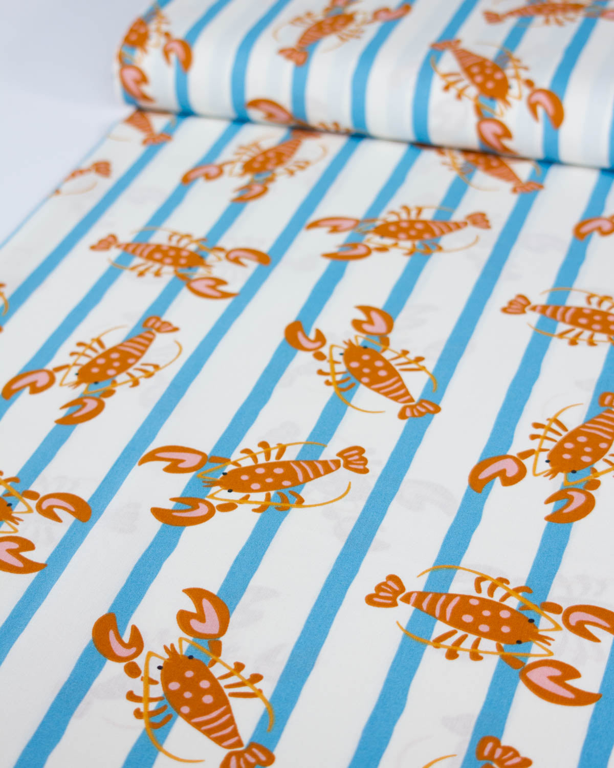 Cotton Fabric – Lobster Bay