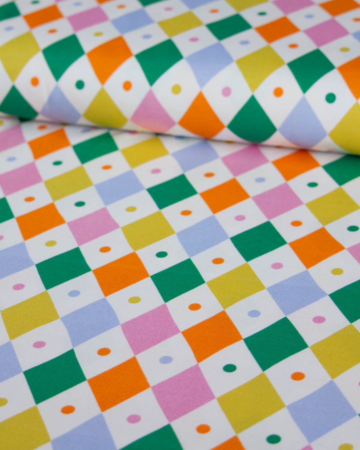 Cotton Jersey Fabric – Harlequin Confetti