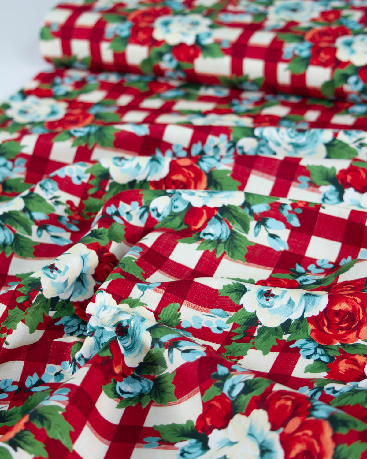 Cotton Viscose Twill Fabric – Cottage Picnic