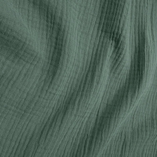 Cotton Double Gauze Fabric - Ivy