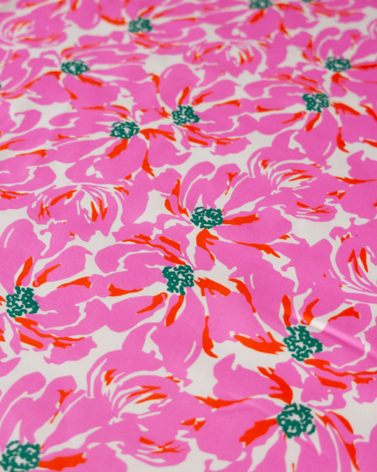 Lyocell Sateen Fabric – Flower Market