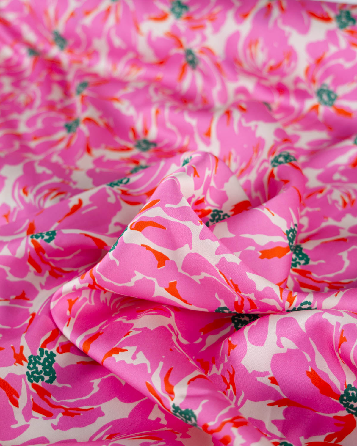 Lyocell Sateen Fabric – Flower Market