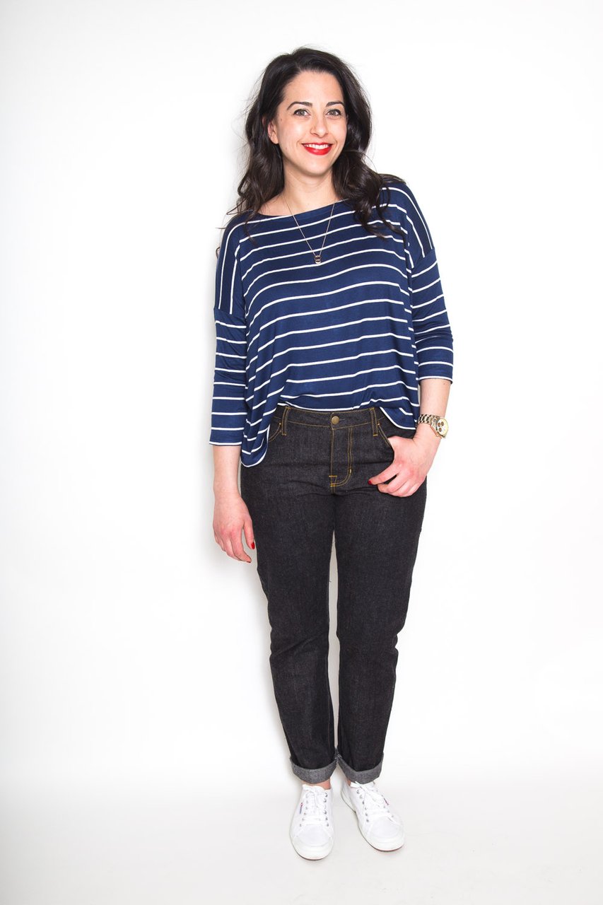Closet Core - Paper Sewing Pattern - Morgan Boyfriend Jeans