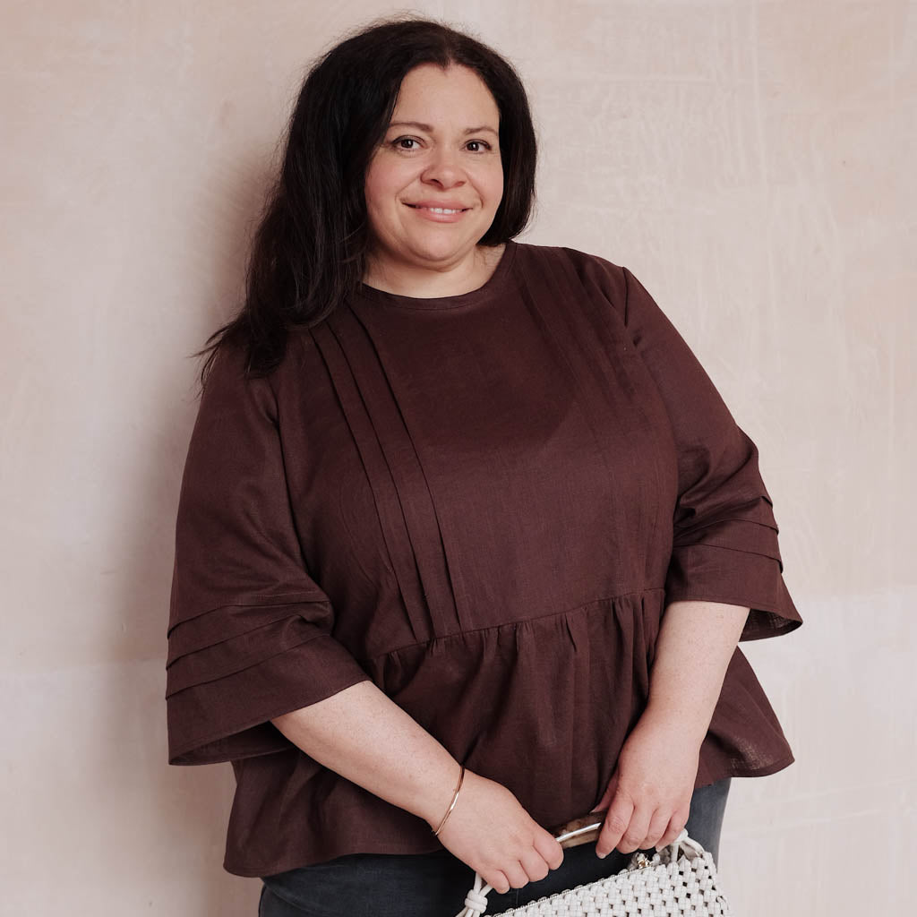 NH Patterns - Paper Sewing Pattern - April -Blouse