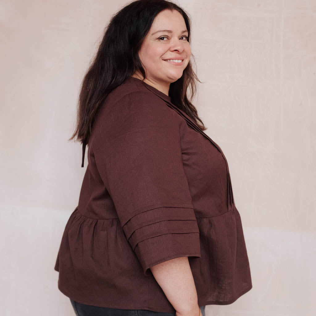 NH Patterns - Paper Sewing Pattern - April -Blouse