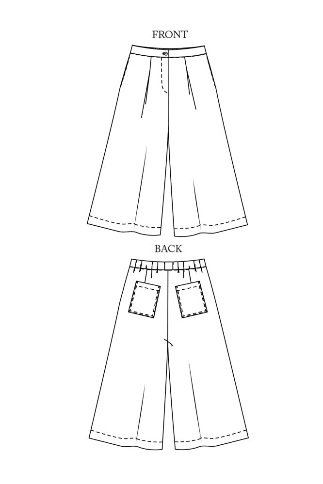 Merchant & Mills - Paper Sewing Pattern - The Juno Trouser