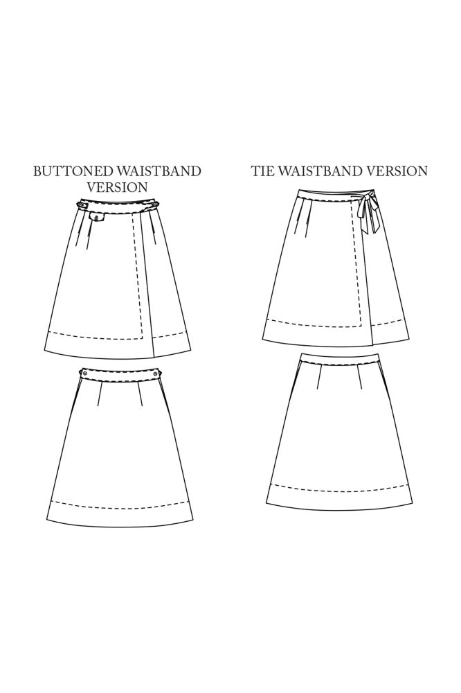 Merchant & Mills - Paper Sewing Pattern - The Nevis Skirt