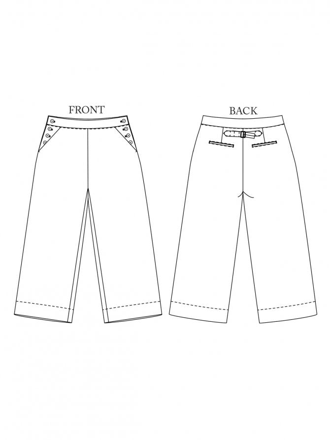 Merchant & Mills - Paper Sewing Pattern - The Quinn Trouser
