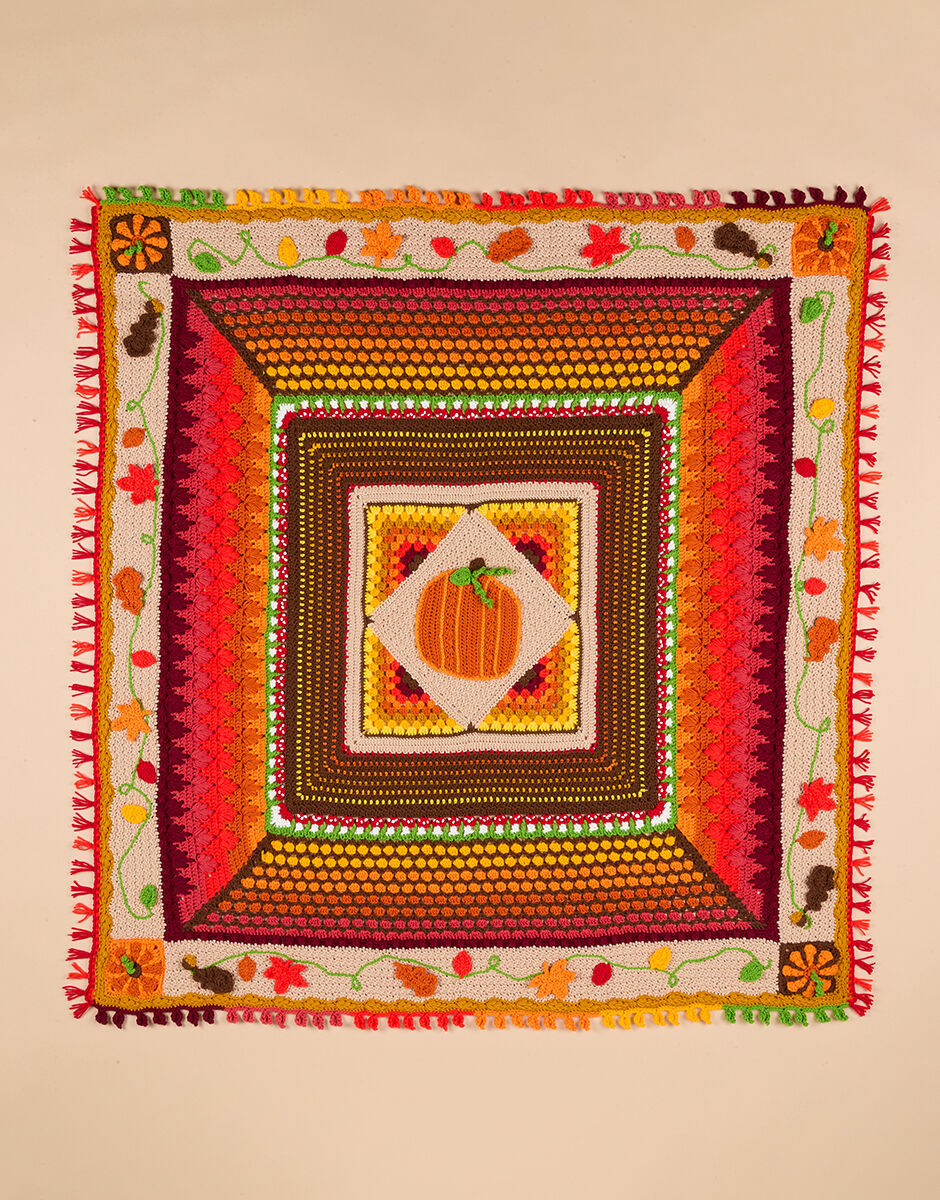 Pumpkin Spice Blanket - Sirdar Crochet Along Kit