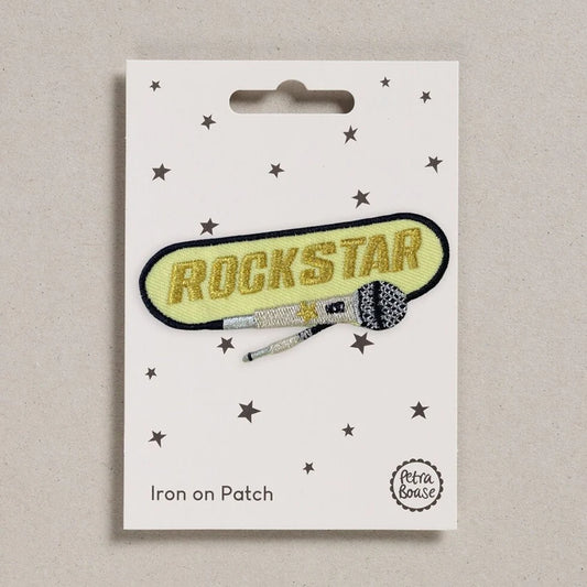 Iron On Patch Motif - Rockstar