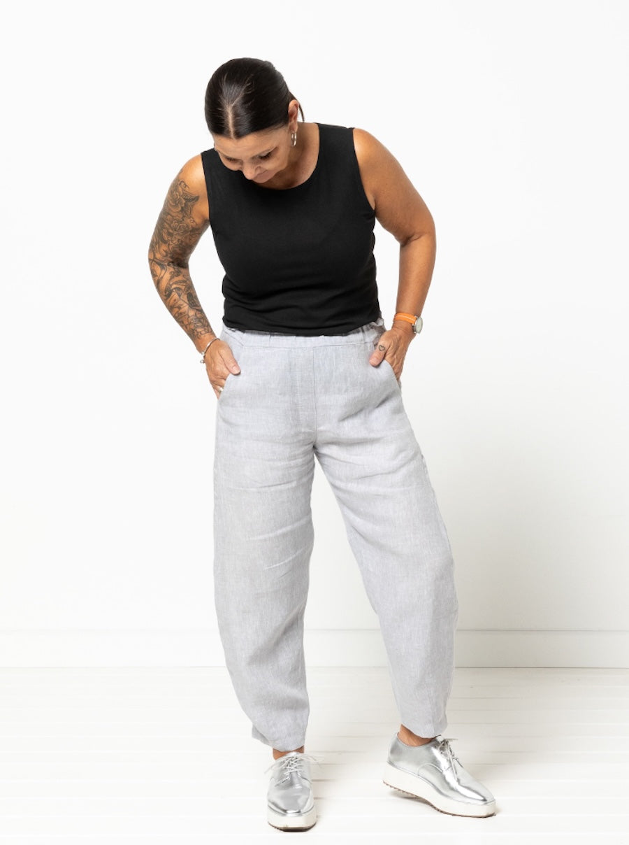 Style Arc - Paper Sewing Pattern - Barry Woven Pants