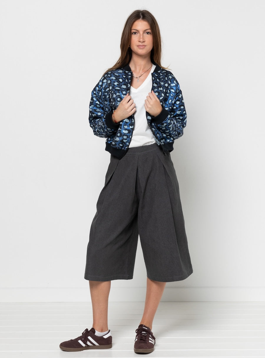 Style Arc - Paper Sewing Pattern - Erin Woven Culottes