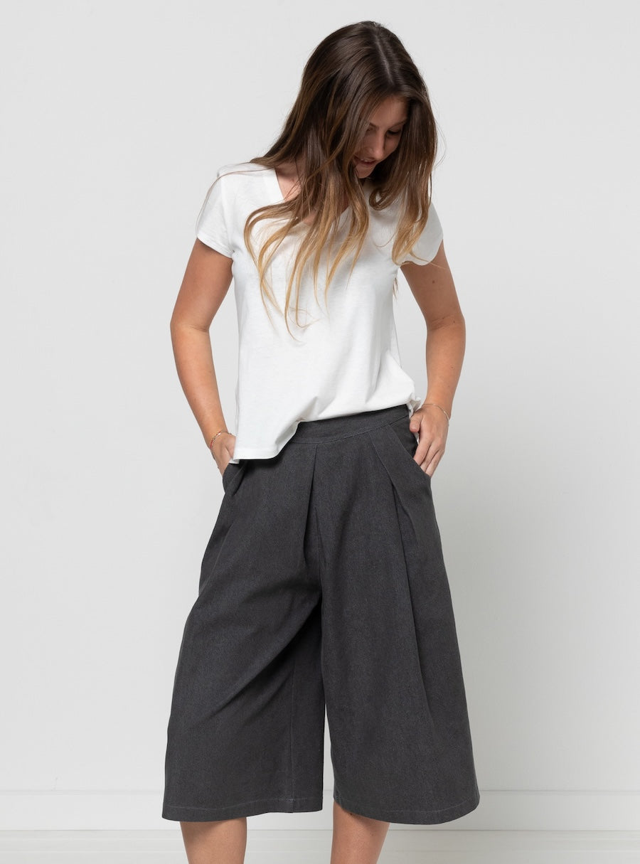 Style Arc - Paper Sewing Pattern - Erin Woven Culottes