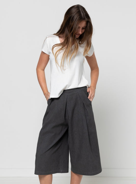 Style Arc - Paper Sewing Pattern - Erin Woven Culottes