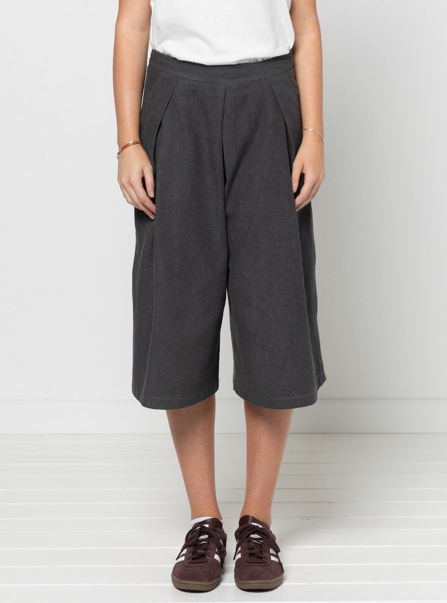 Style Arc - Paper Sewing Pattern - Erin Woven Culottes