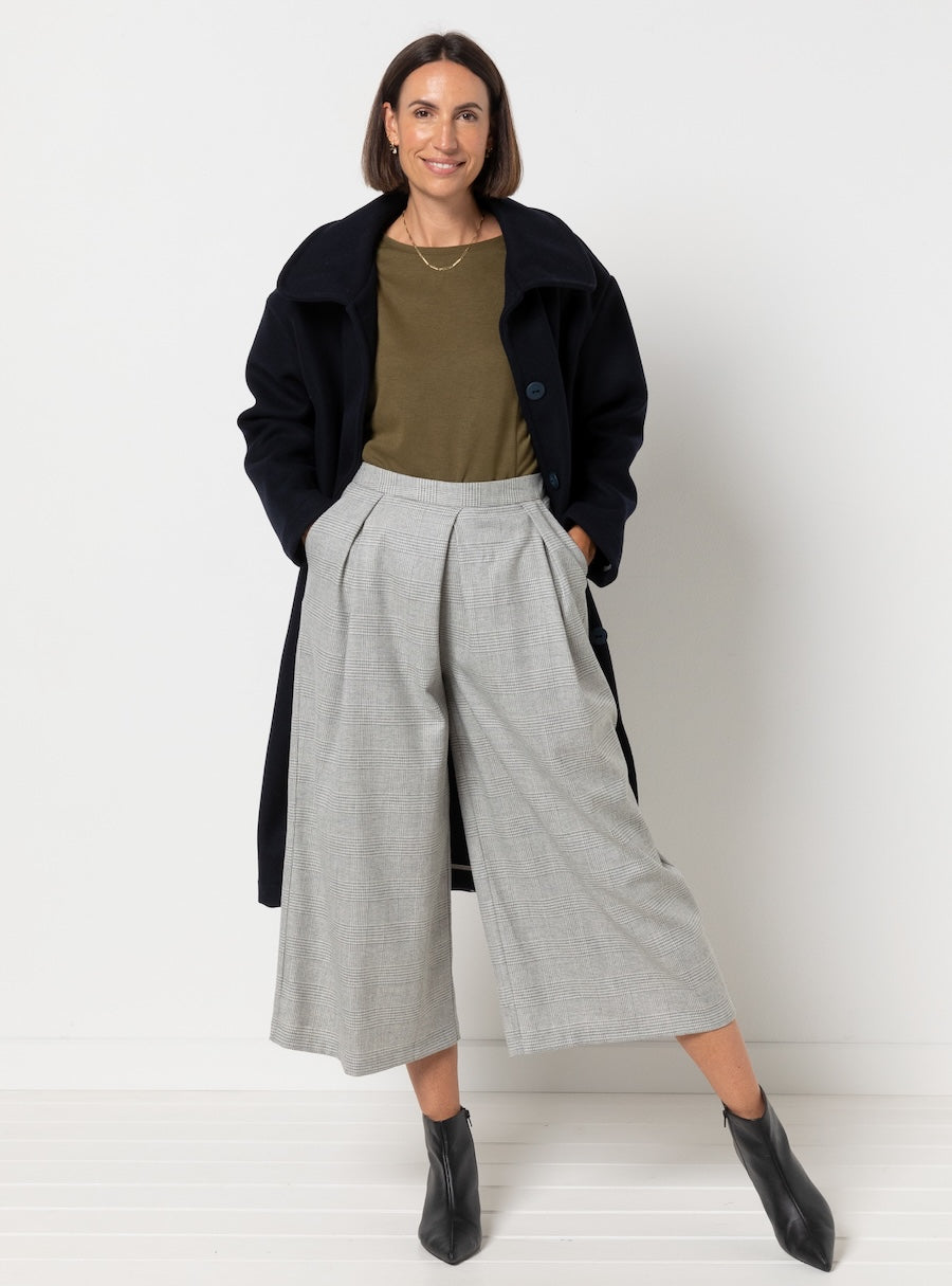 Style Arc - Paper Sewing Pattern - Erin Woven Culottes