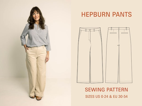 Wardrobe by Me - Paper Sewing Pattern - Hepburn Pants