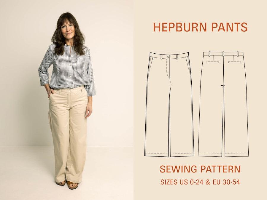Wardrobe by Me - Paper Sewing Pattern - Hepburn Pants