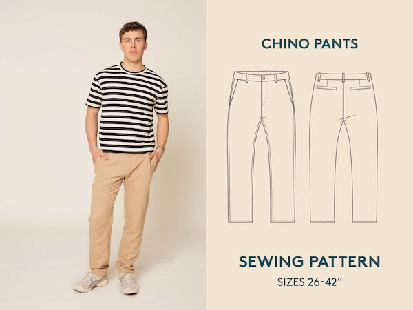 Wardrobe by Me - Paper Sewing Pattern - Chino Pants