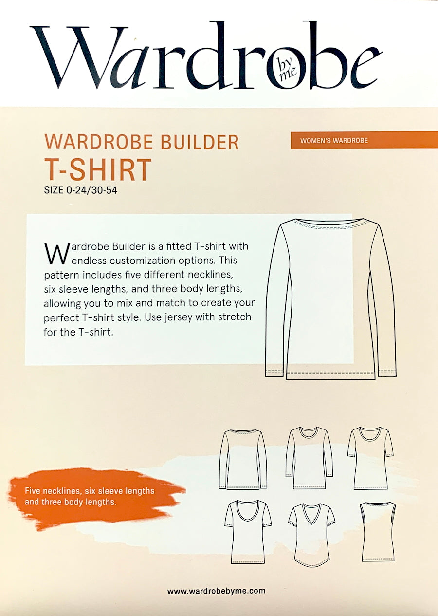 Wardrobe by Me - Paper Sewing Pattern - Wardrobe Builder T-Shirt