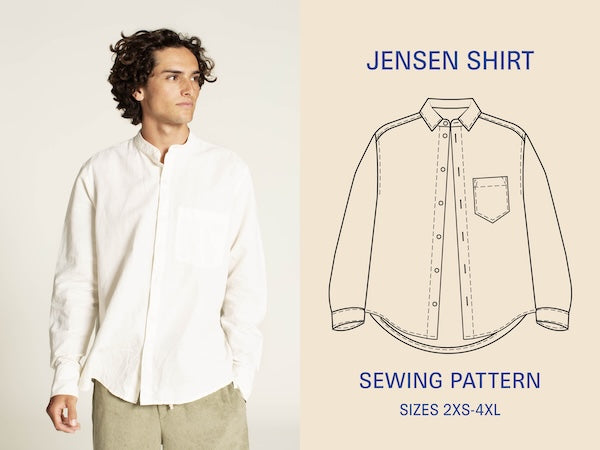 Wardrobe by Me - Paper Sewing Pattern - Jensen Shirt
