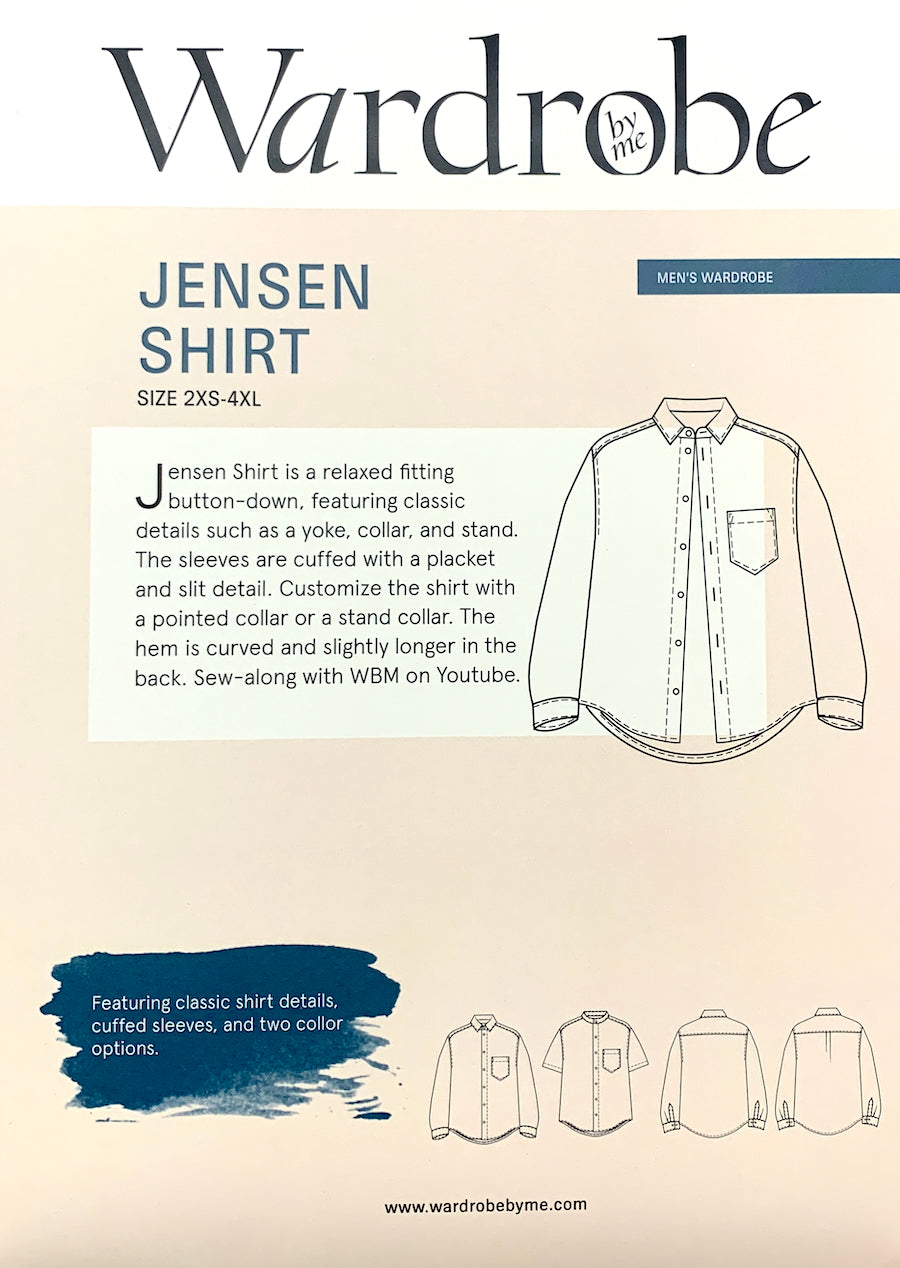 Wardrobe by Me - Paper Sewing Pattern - Jensen Shirt