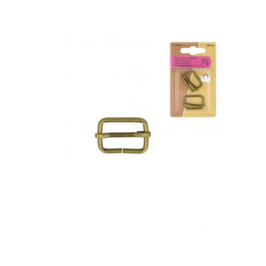 Adjusting Buckles - Brass – Truro Fabrics