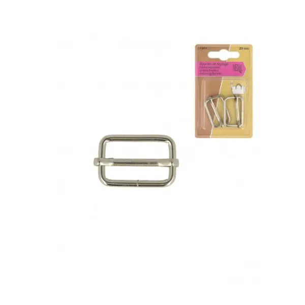 Adjusting Buckles - Silver – view 4 – Truro Fabrics