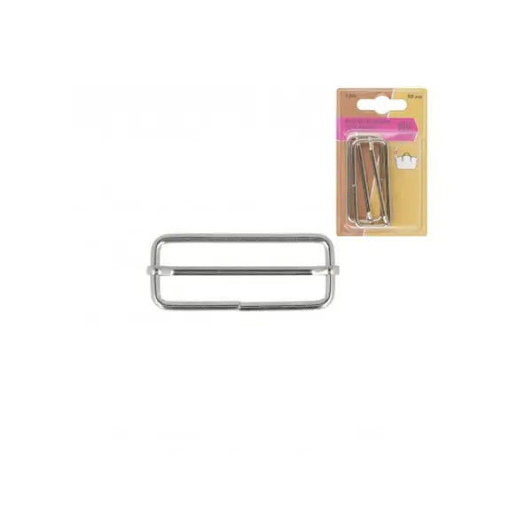 Adjusting Buckles - Silver – view 7 – Truro Fabrics