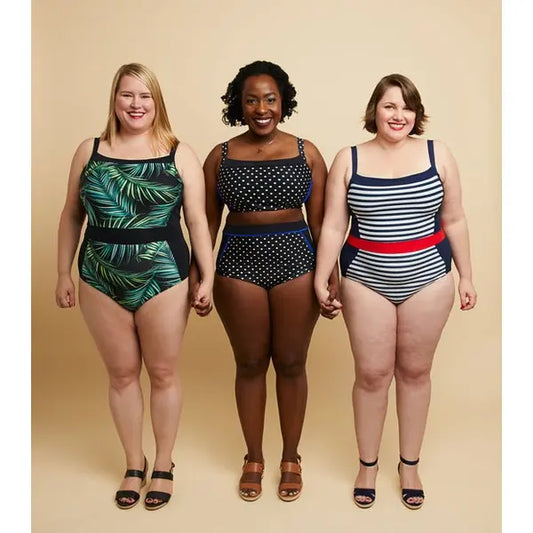 Cashmerette - Paper Sewing Pattern - Ipswich Swimsuit – Truro Fabrics