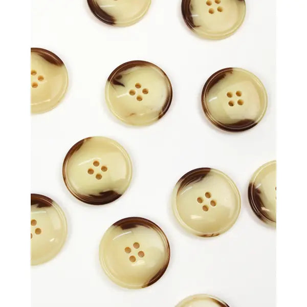 Button - Affogato - 40mm – Truro Fabrics