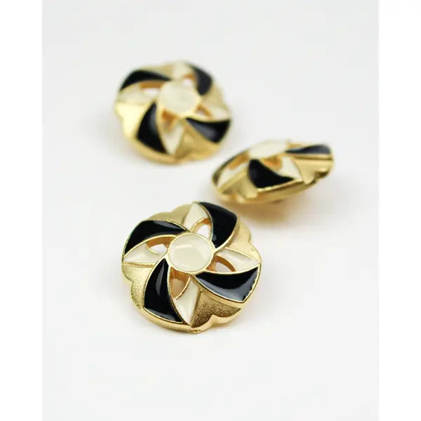 Button - Alexis - 25mm – view 3 – Truro Fabrics