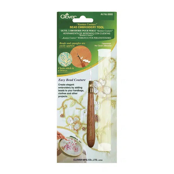 Clover - Tambour Kantan Bead Embroidery Tool – view 3 – Truro Fabrics