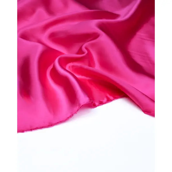 Bemberg™ Cupro Lining Fabric - Gerbera – view 3 – Truro Fabrics
