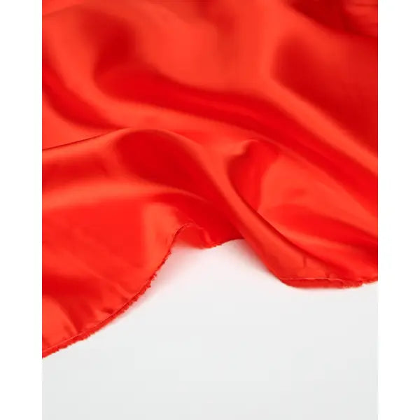 Bemberg™ Cupro Lining Fabric - Tangelo – view 3 – Truro Fabrics